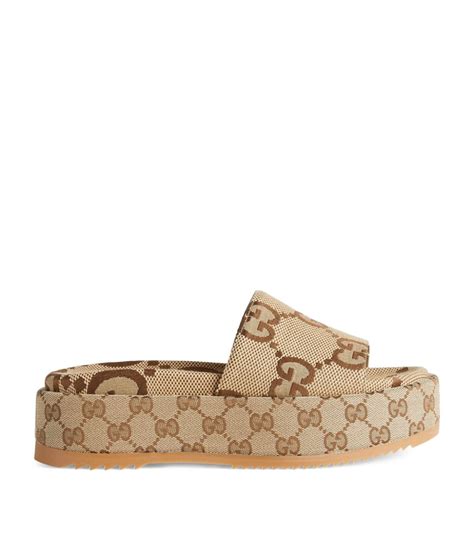 sandalias gucci hombre|gucci flat sandals on sale.